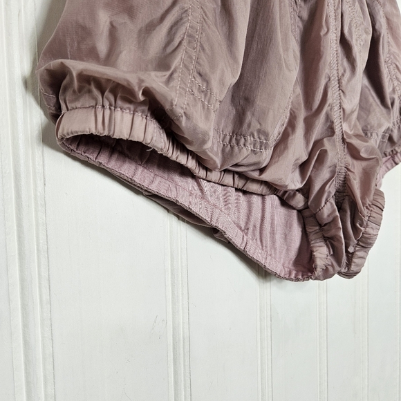 Free People Bubble Hem Shorts Womens Size S Mauve Pink FP Movement High Rise - Picture 4 of 13